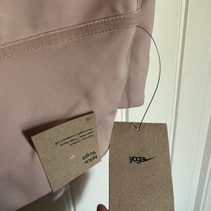 3x NIKE YOGA 7/8 Legging  Light Pink with soft velour NWT